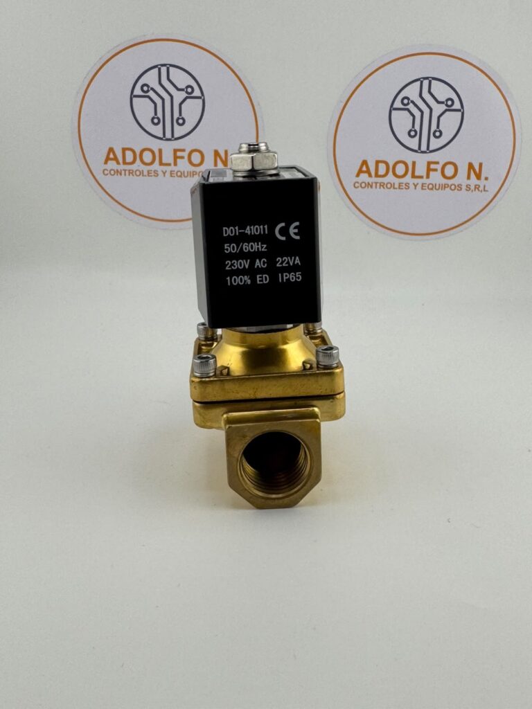 VALVULA DE BRONCE 1/2 NPT 10BAR 80C 230V 60HZ ZW-15N