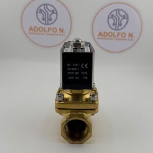 VALVULA DE BRONCE 3/4 NPT 10BAR 80C 230V 60HZ ZW-20N