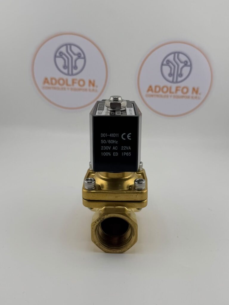VALVULA DE BRONCE 3/4 NPT 10BAR 80C 230V 60HZ ZW-20N