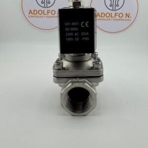 VALVULA INOXIDABLE 3/4 NPT 10BAR 80C 230V 60HZ  ZW-20JN