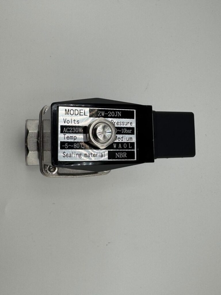VALVULA INOXIDABLE 3/4 NPT 10BAR 80C 230V 60HZ  ZW-20JN