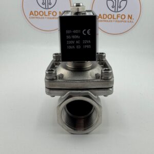 VALVULA INOXIDABLE 1P NPT 10BAR 80C 230V 60HZ ZW-25JN