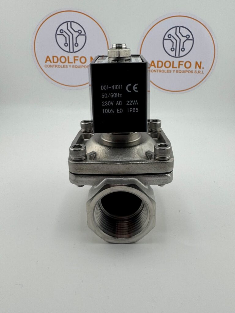 VALVULA INOXIDABLE 1P NPT 10BAR 80C 230V 60HZ ZW-25JN