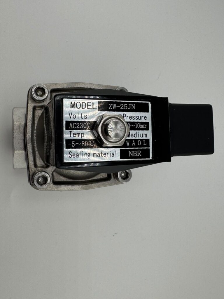 VALVULA INOXIDABLE 1P NPT 10BAR 80C 230V 60HZ ZW-25JN