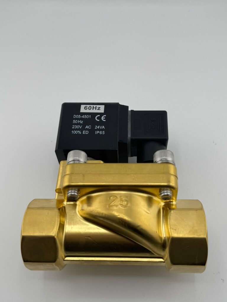 VALVULA DE VAPOR BRONCE 1P 10BAR 180C 230V RSH-25
