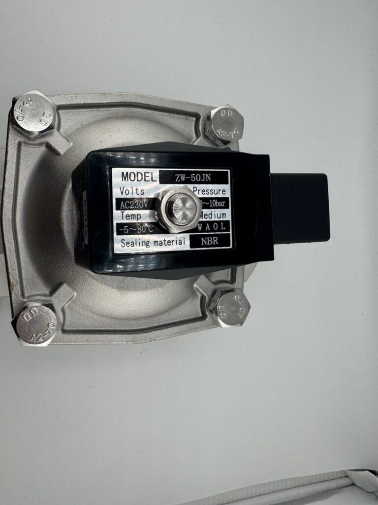 VALVULA INOXIDABLE 2P NPT 10BAR 80C 230V 60HZ ZW-50JN