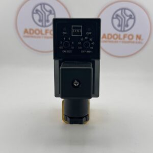 VALVULA DE BRONCE CON TIMER 1/2 NPT 12BAR 120C110V YSV-040-15