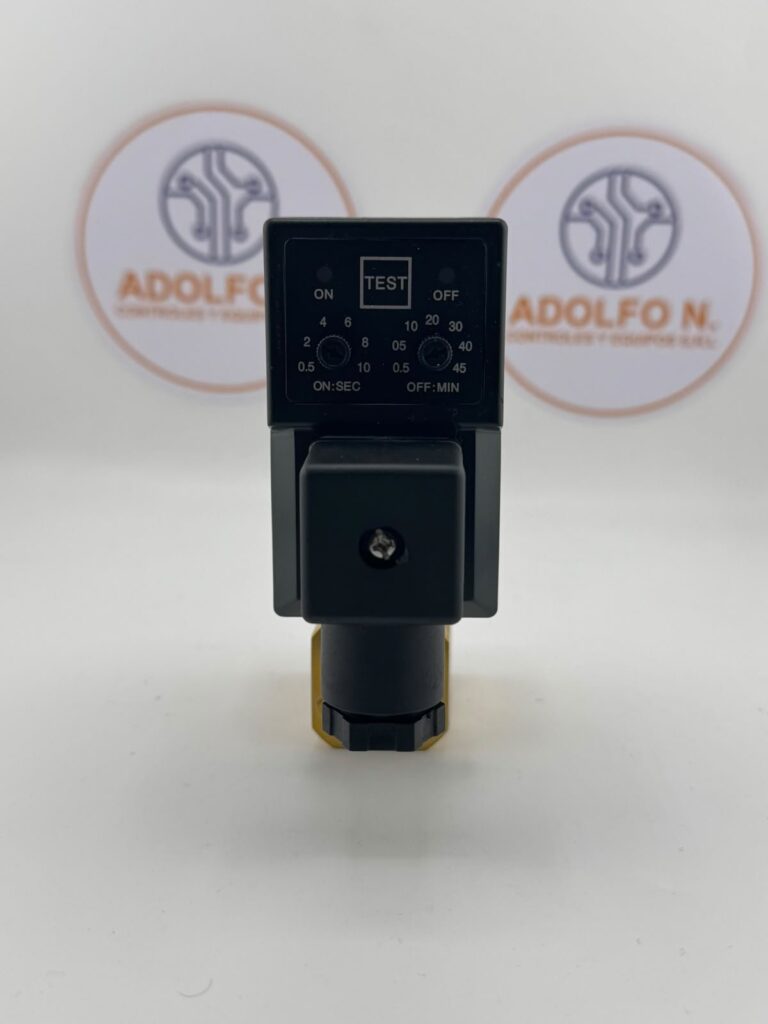 VALVULA DE BRONCE CON TIMER 1/2 NPT 12BAR 120C110V YSV-040-15
